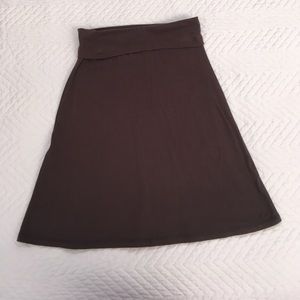 Kavu Fold Over A-Line Skirt